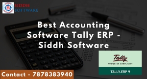 Best Accounting Software Tally ERP - Siddh Software